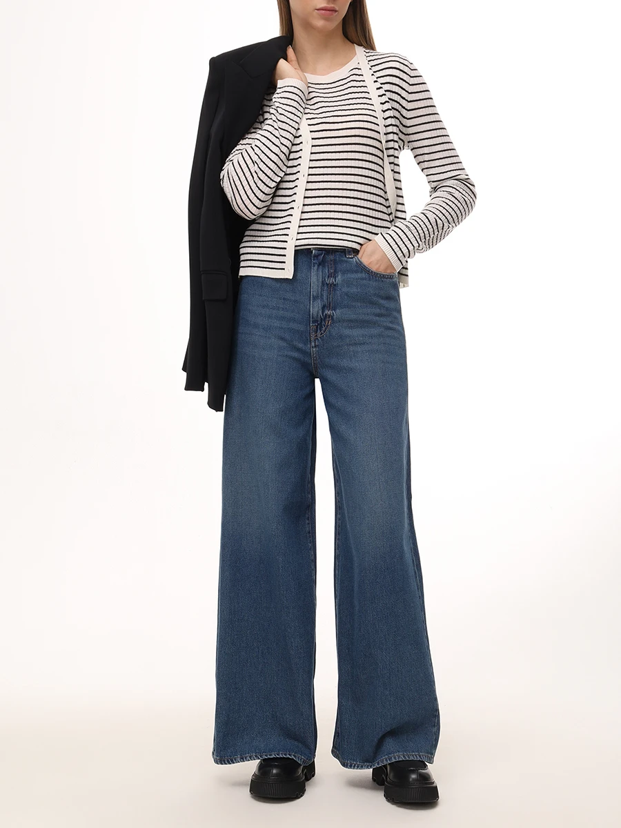 Кардиган из шелка и шерсти