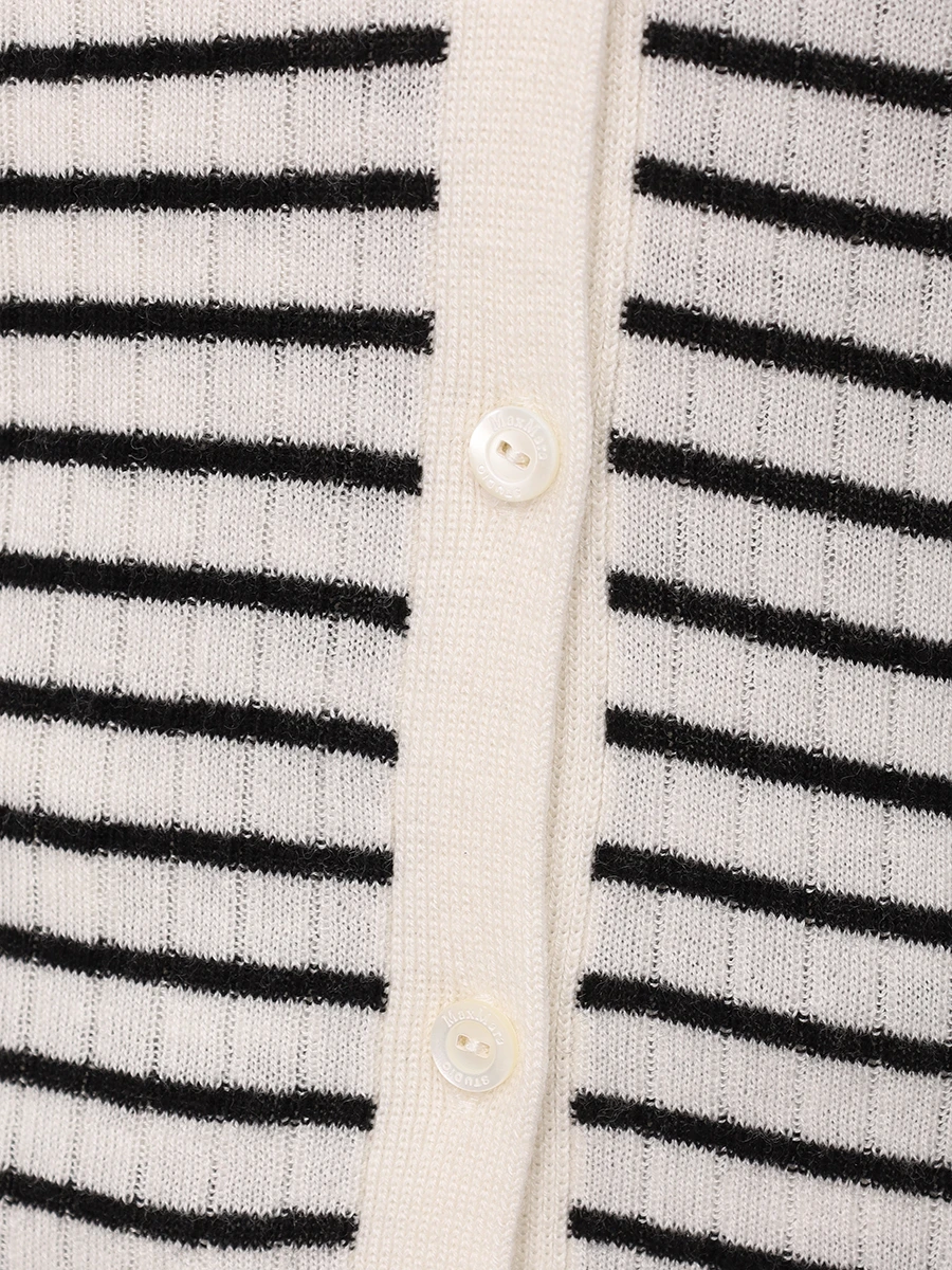 Кардиган из шелка и шерсти