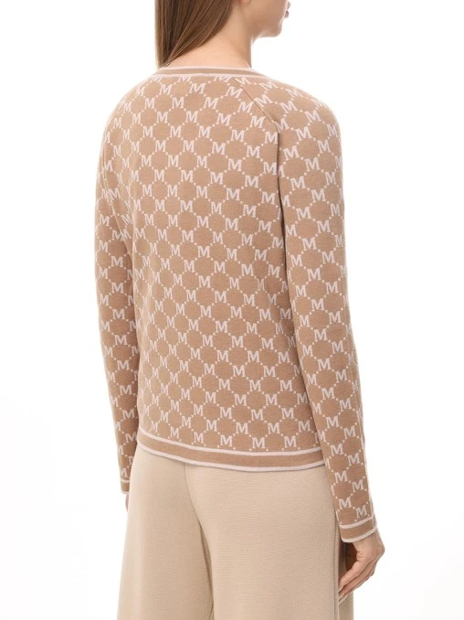 Кардиган из шерсти и кашемира S MAX MARA