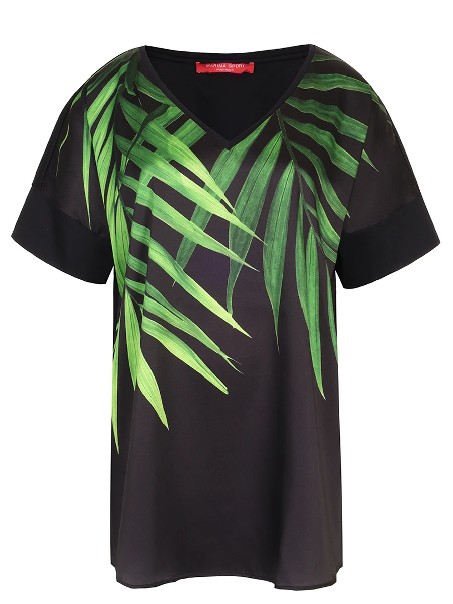 Футболка комбинированная