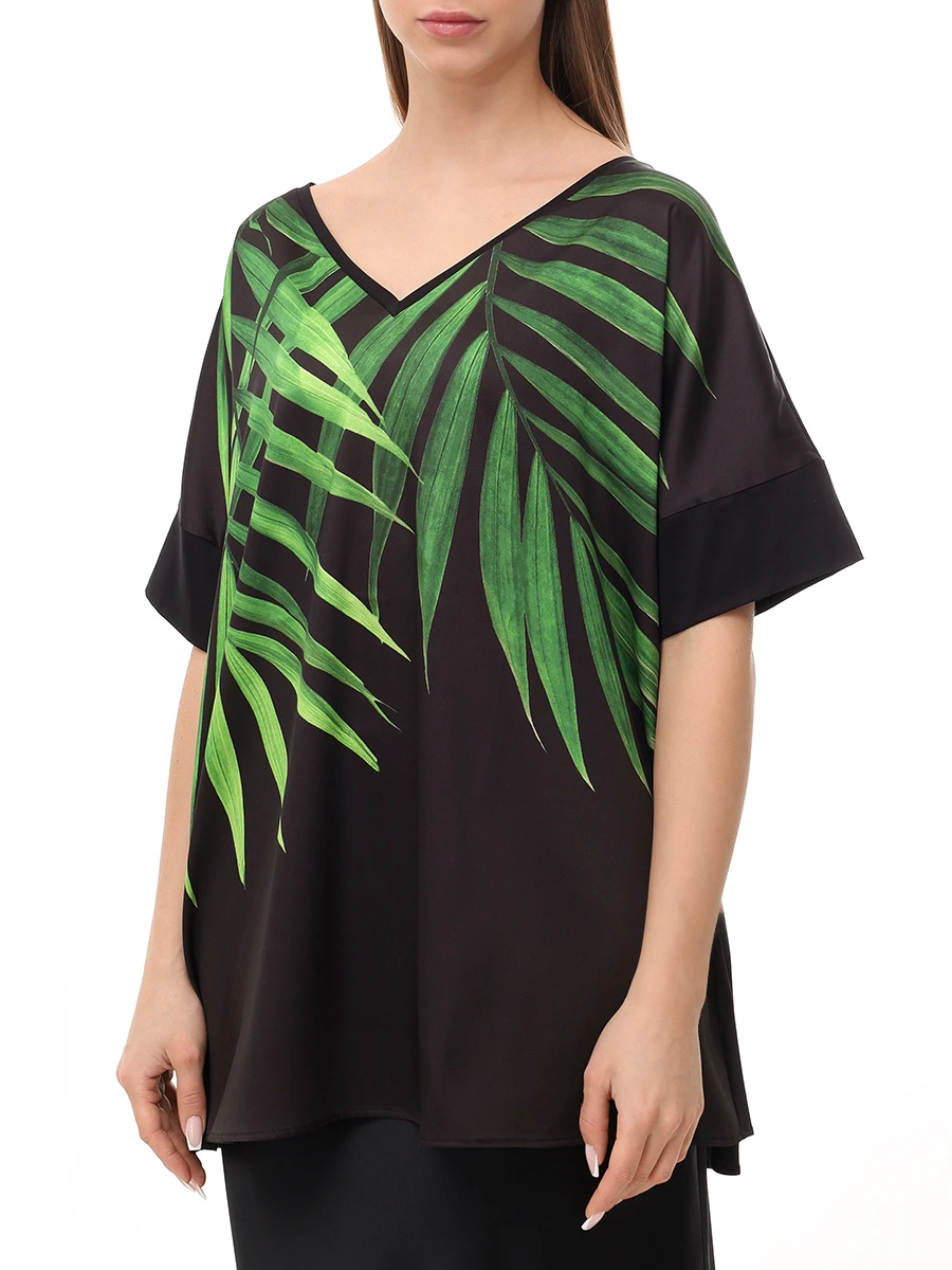 Футболка комбинированная