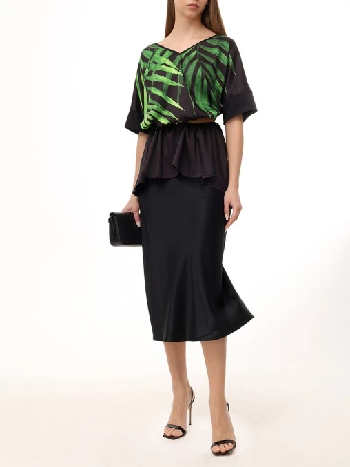 Футболка комбинированная MARINA RINALDI