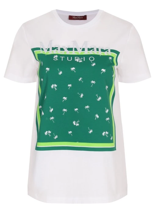 Футболка хлопковая MAX MARA