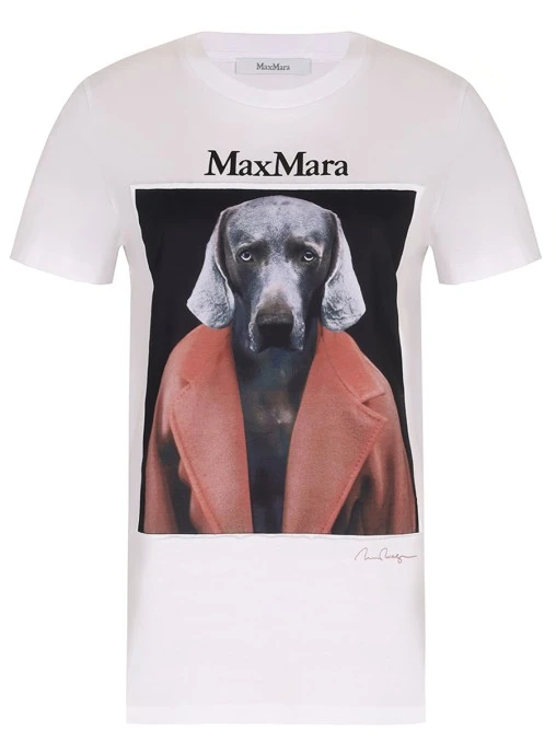 Футболка хлопковая MAX MARA