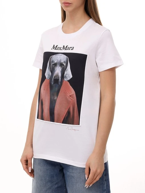 Футболка хлопковая MAX MARA