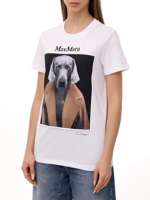 Футболка хлопковая MAX MARA