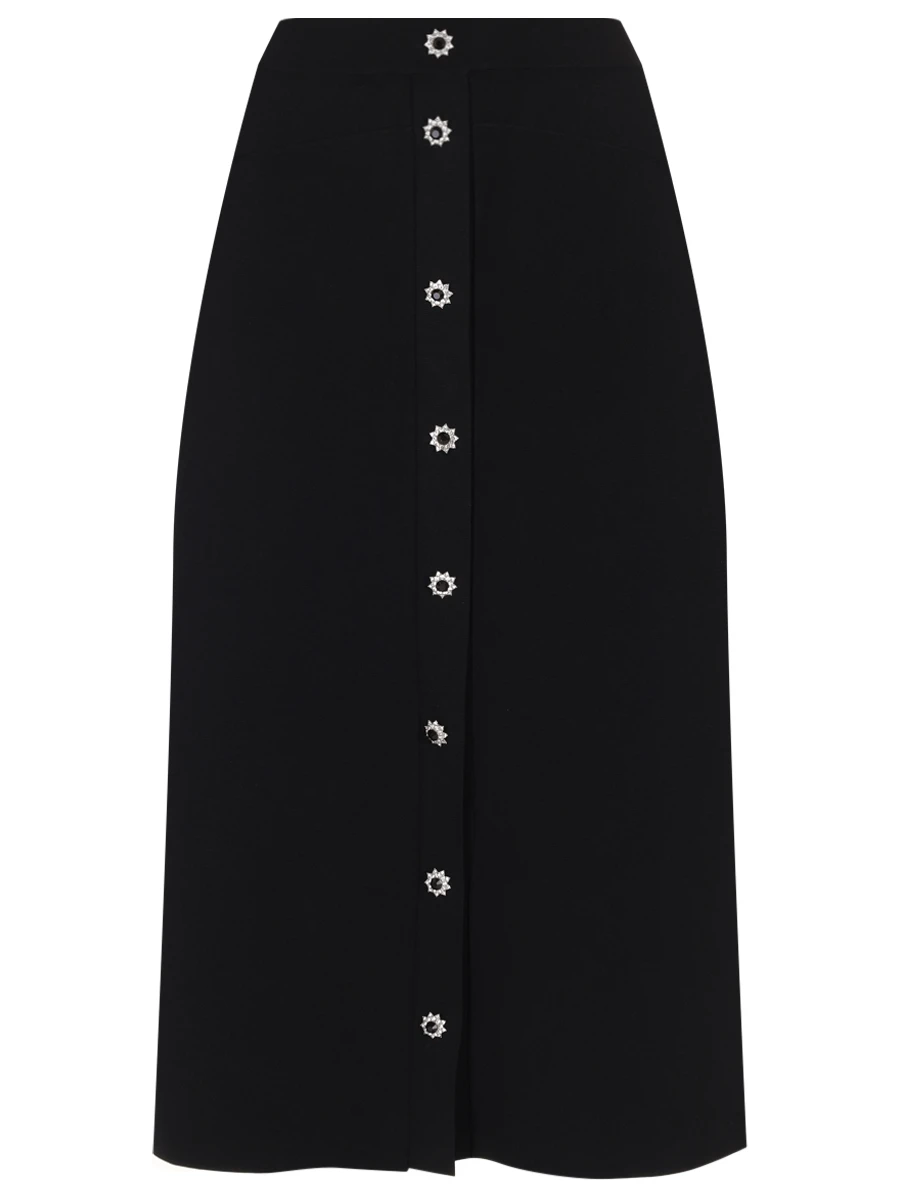 Юбка однотонная