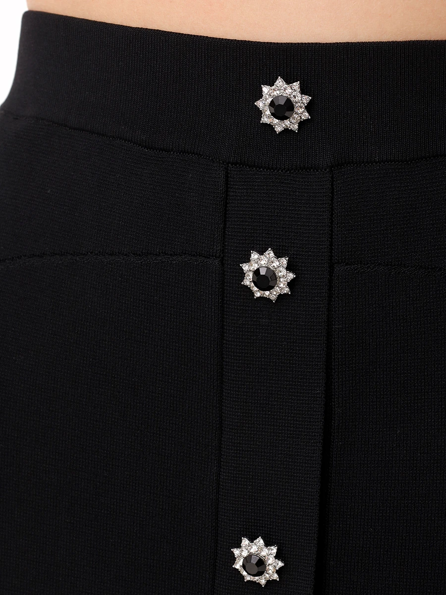 Юбка однотонная