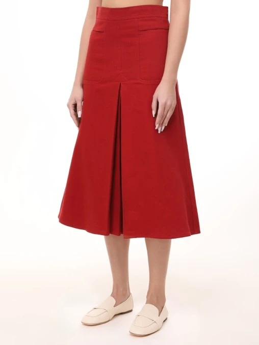 Юбка хлопковая MAX MARA