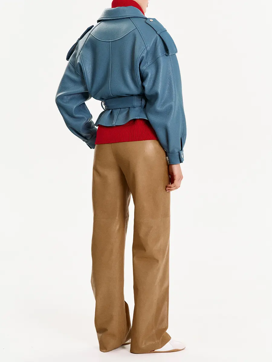 Куртка кожаная