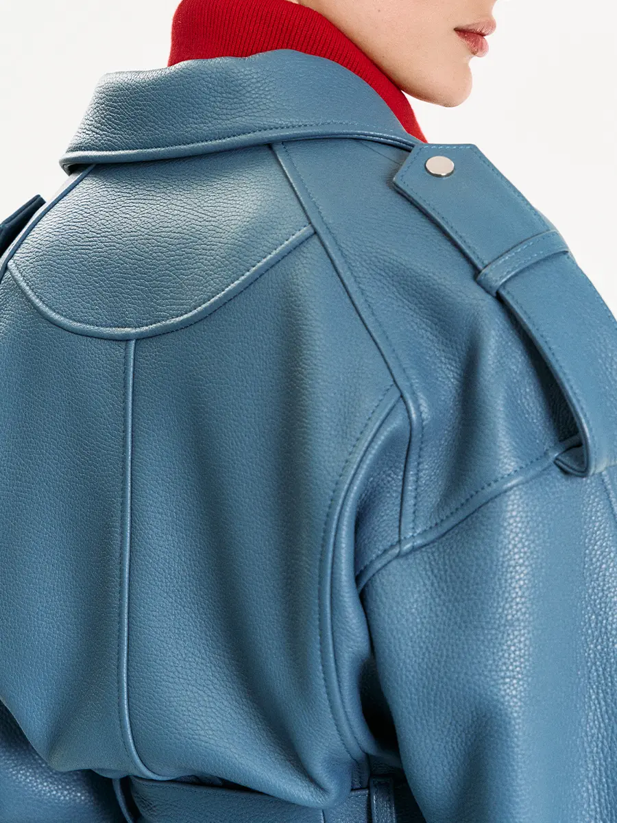 Куртка кожаная