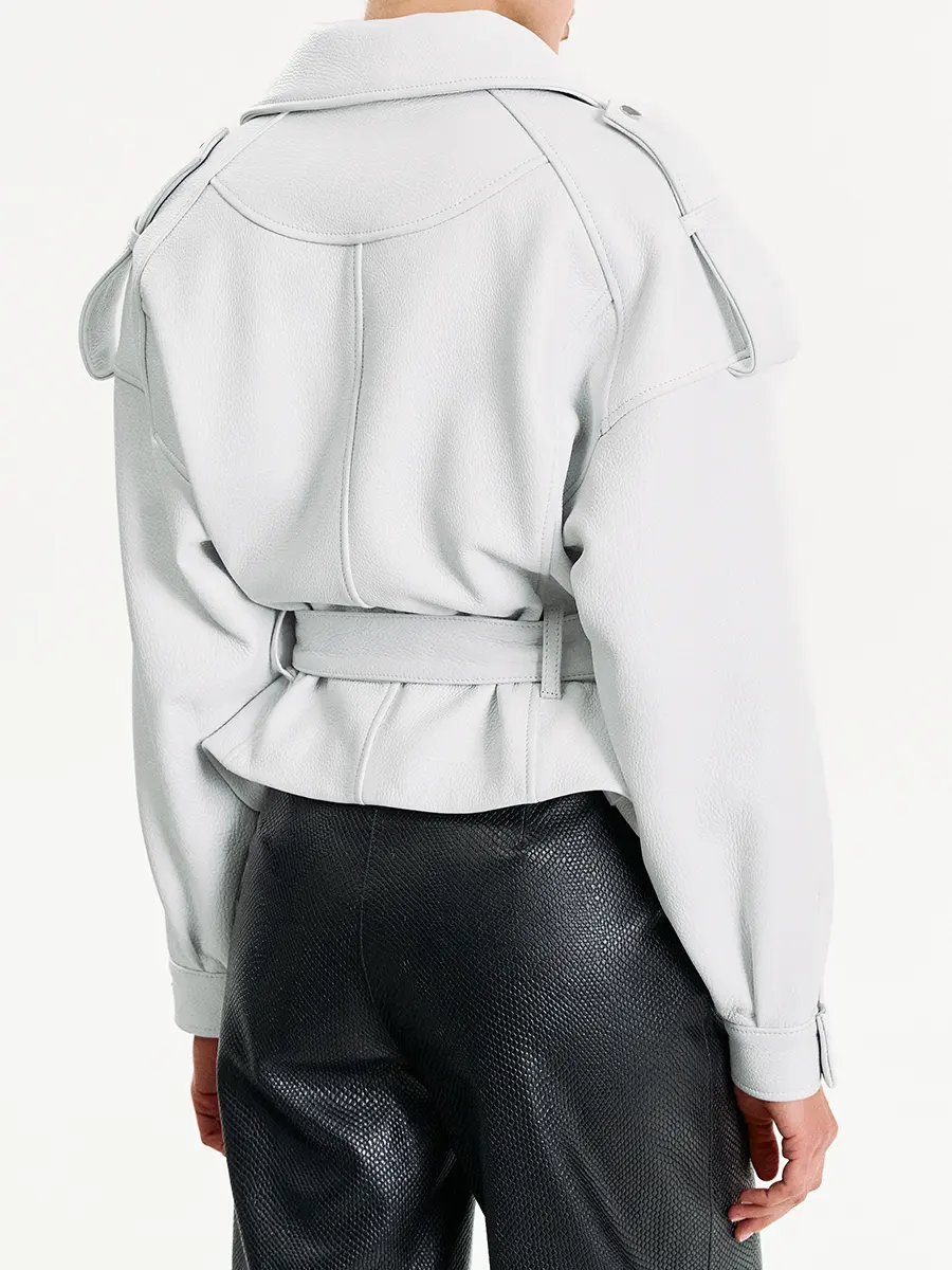 Куртка кожаная