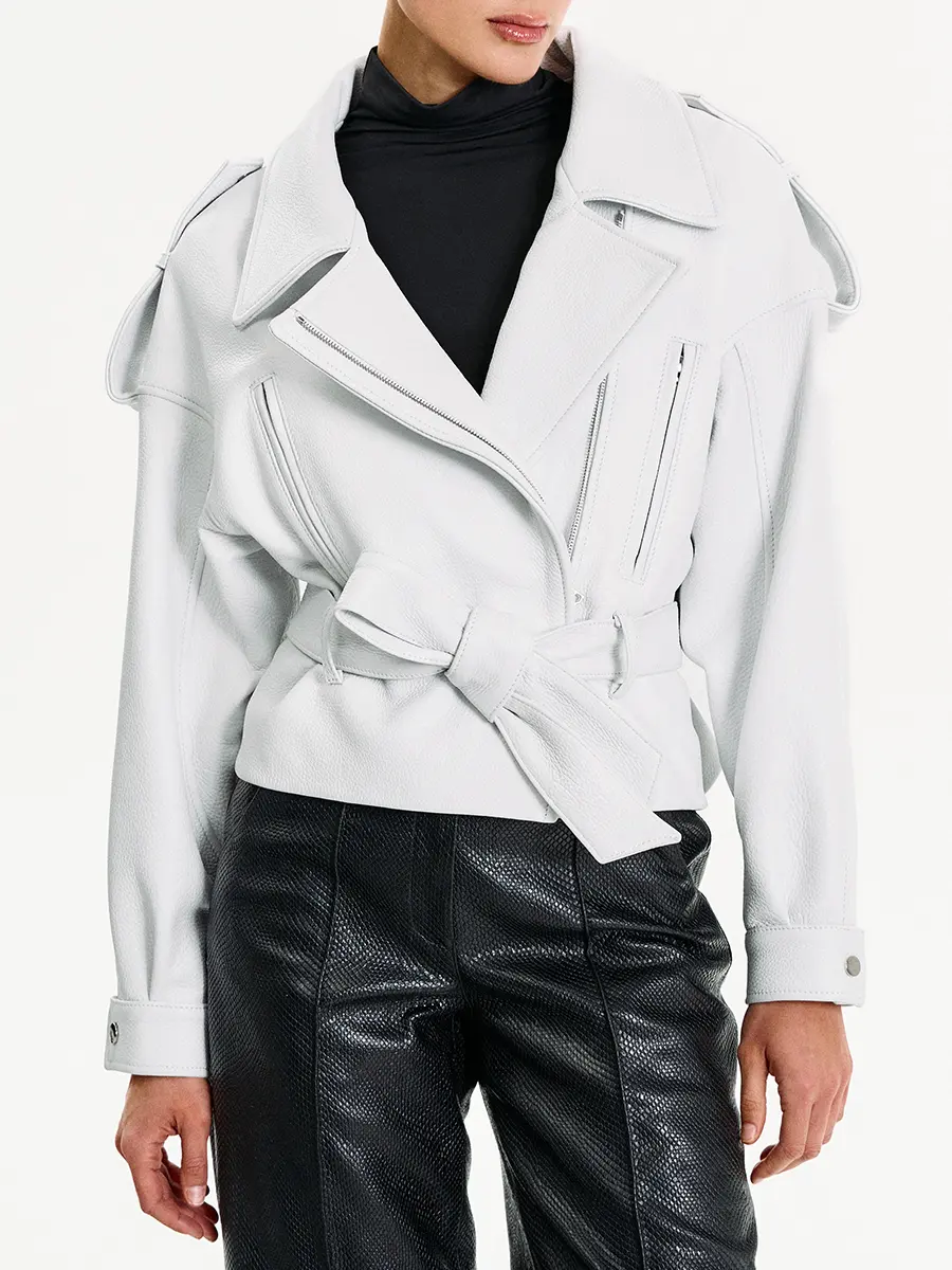 Куртка кожаная