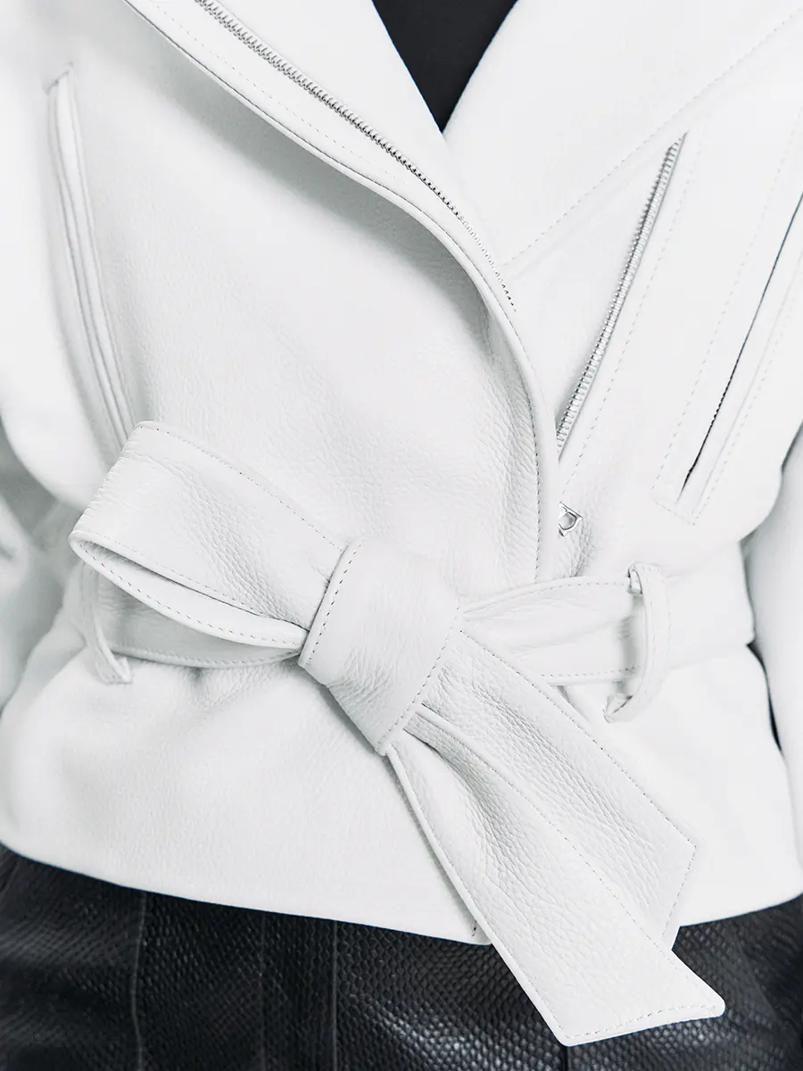 Куртка кожаная