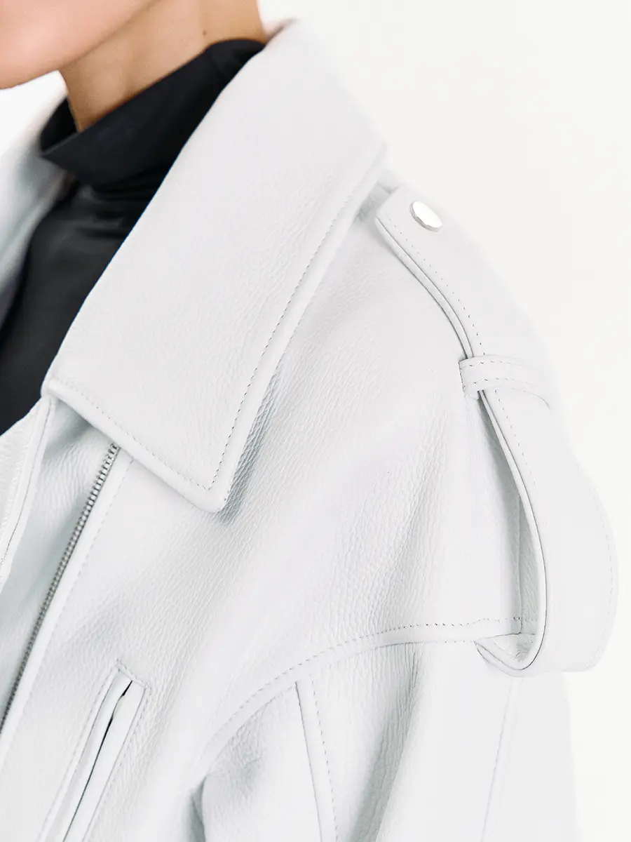 Куртка кожаная