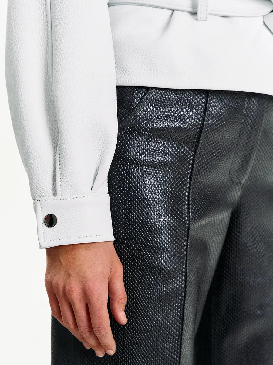 Куртка кожаная