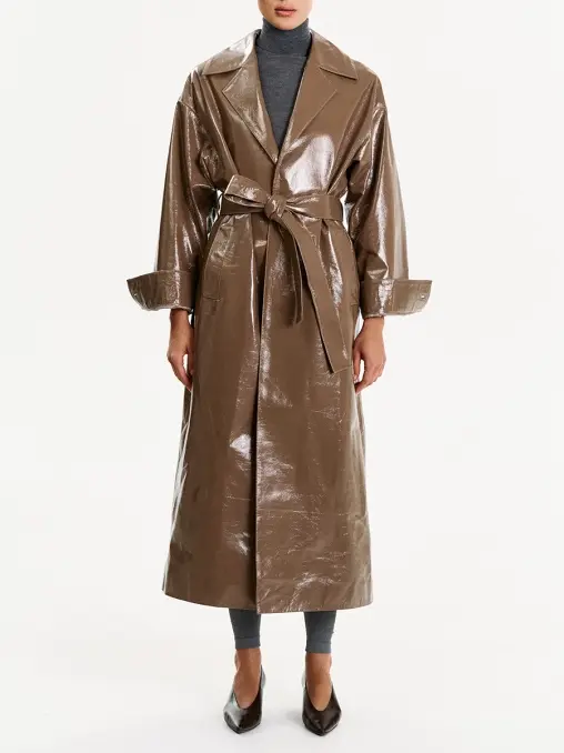 Тренч кожаный JINN AVANTUR