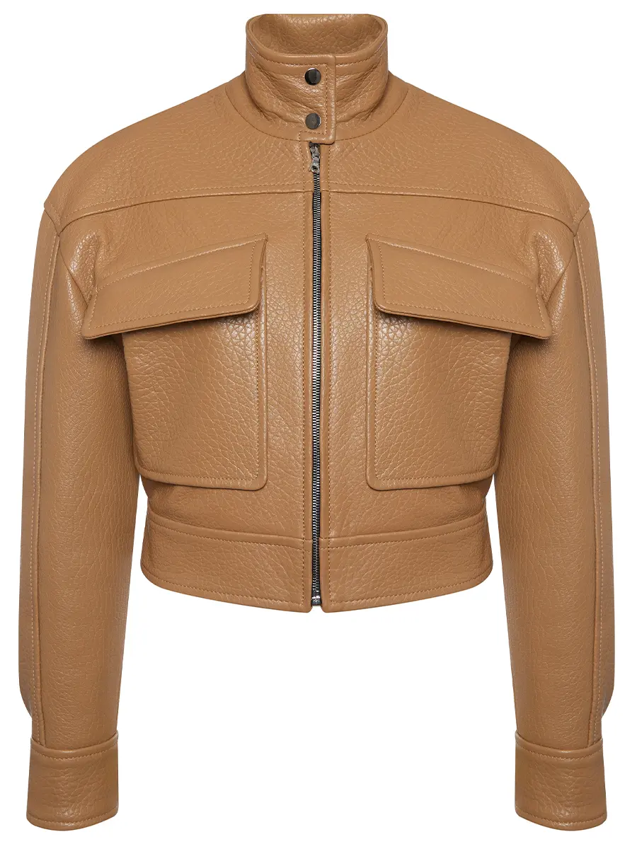 Куртка кожаная