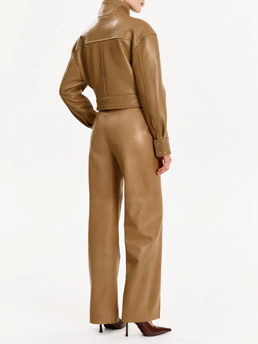 Куртка кожаная