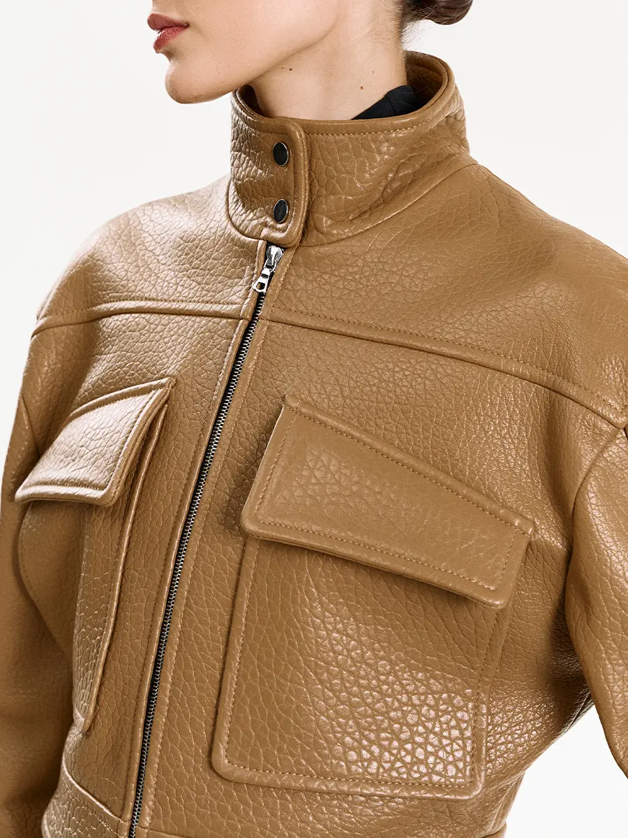 Куртка кожаная