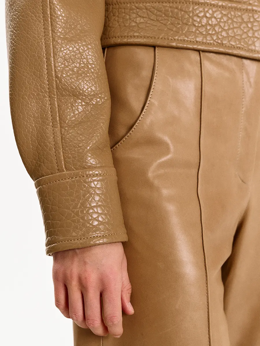 Куртка кожаная