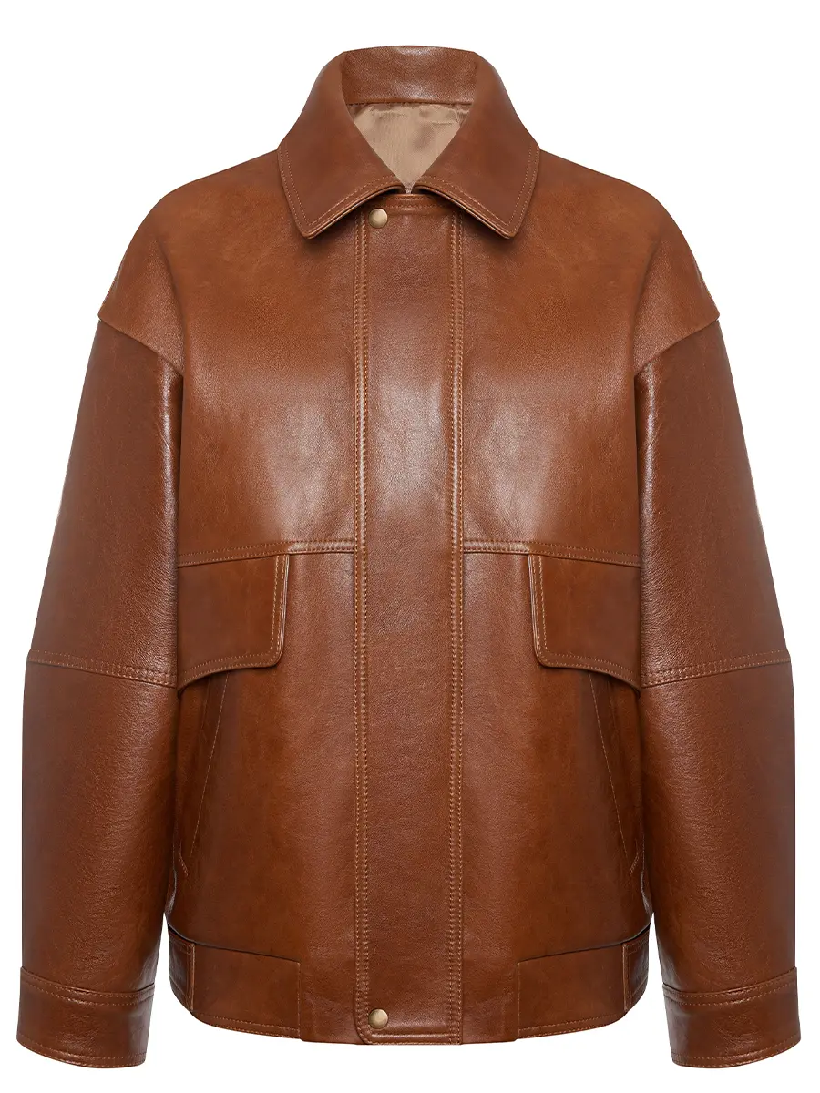 Куртка кожаная