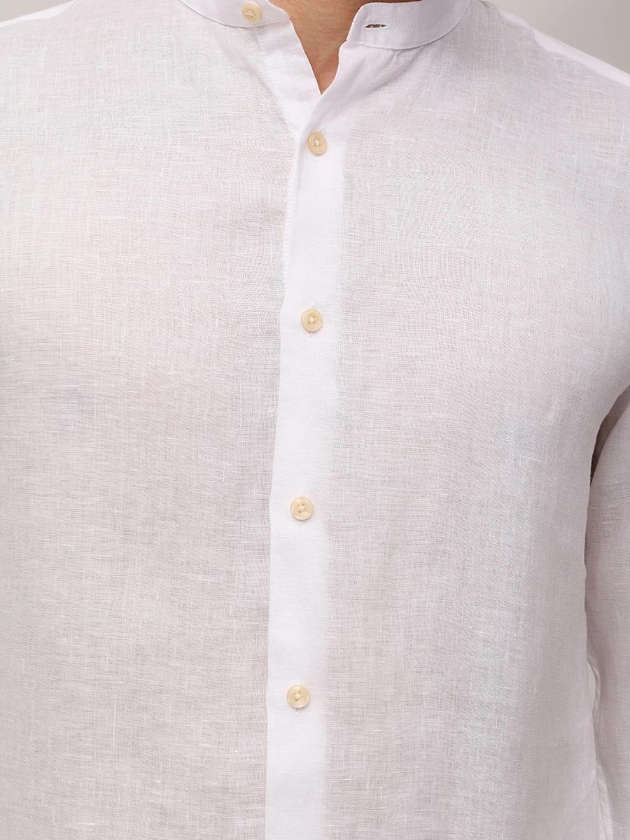 Рубашка Slim Fit льняная