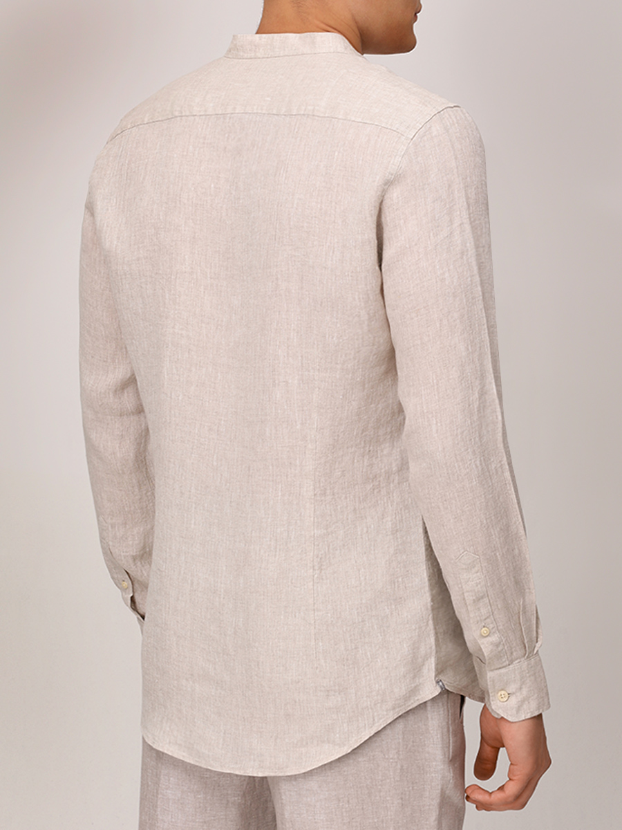Рубашка Slim Fit льняная