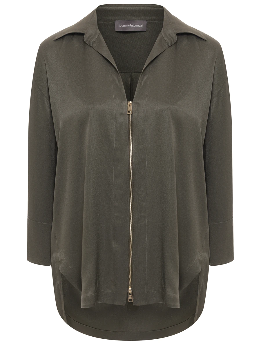 Рубашка однотонная