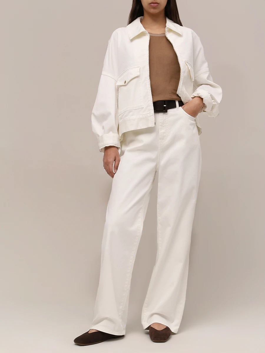 Джинсы хлопковые