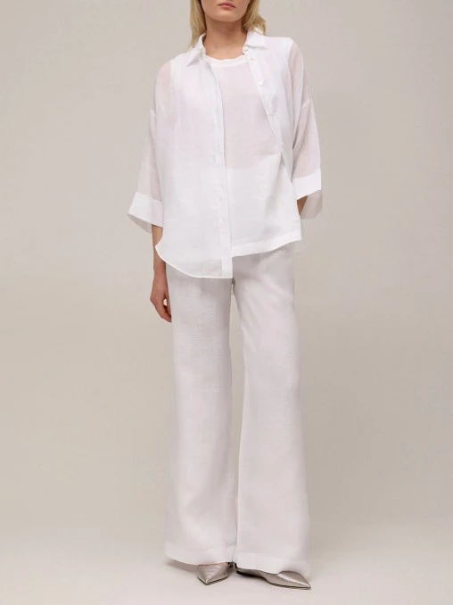 Рубашка из рами LORENA ANTONIAZZI