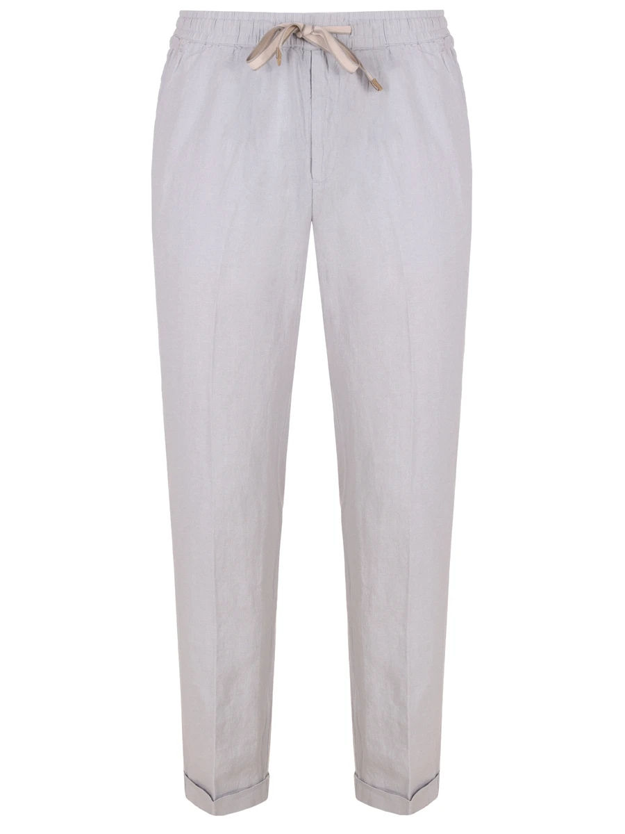 Брюки льняные