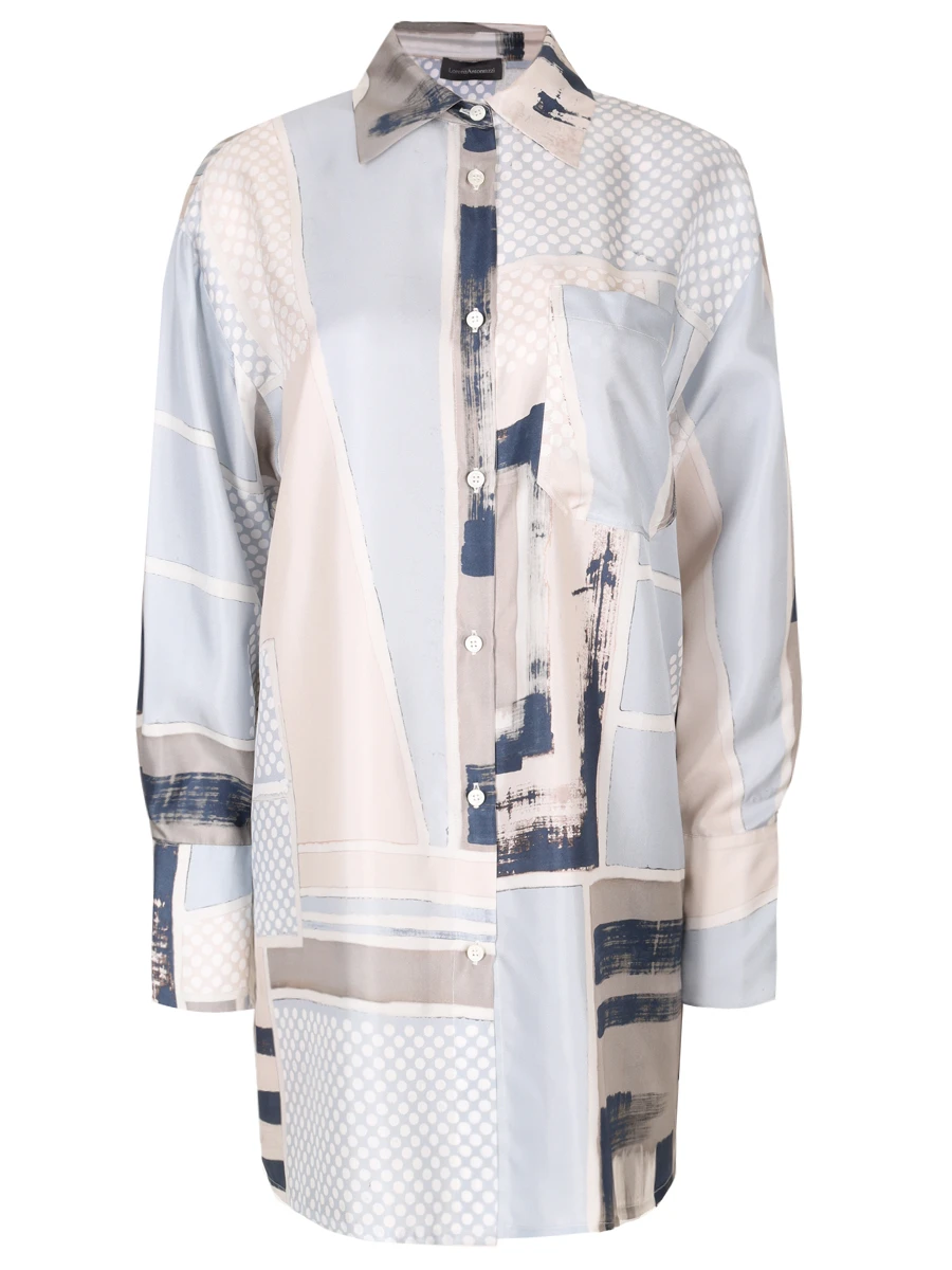 Рубашка шелковая