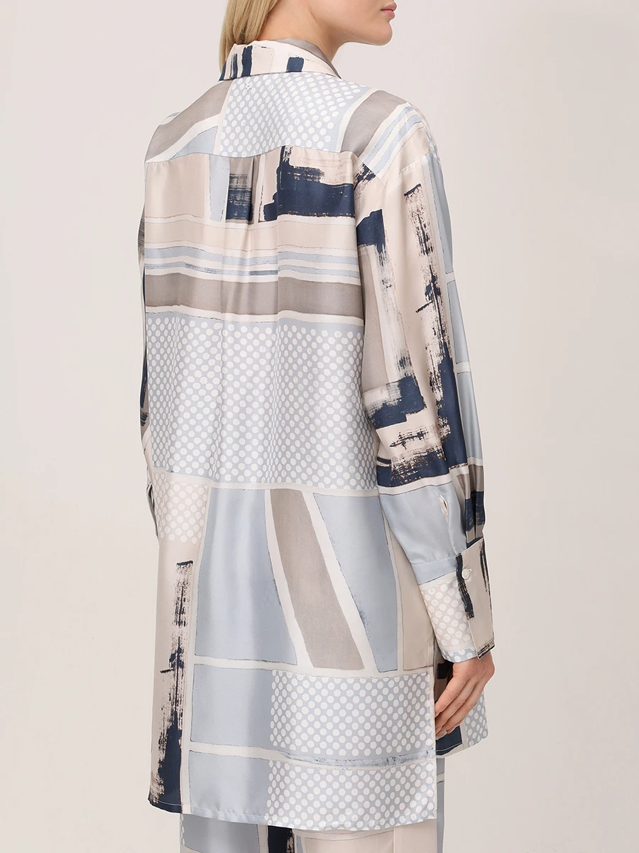 Рубашка шелковая