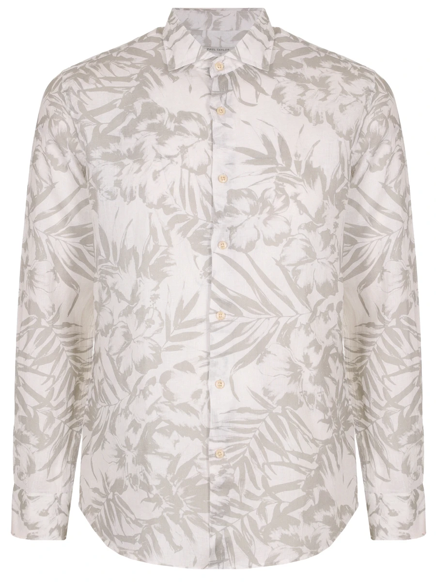 Рубашка Slim Fit льняная