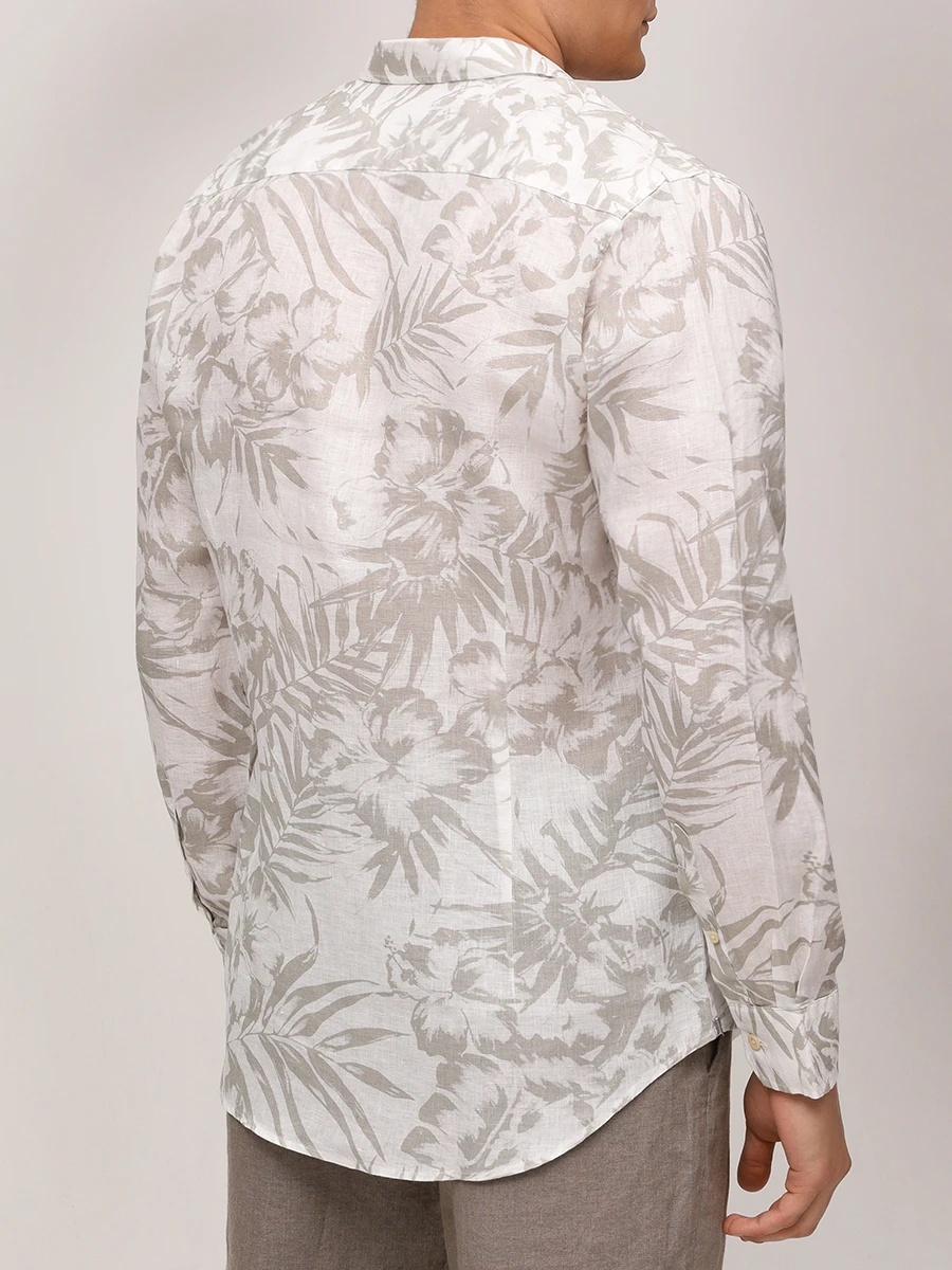 Рубашка Slim Fit льняная