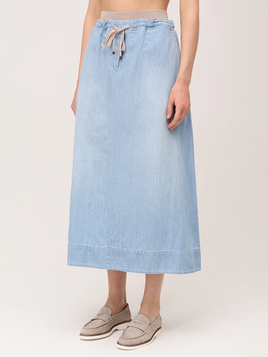 Юбка джинсовая