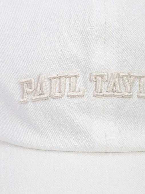 Бейсболка из тенселя и льна PAUL TAYLOR