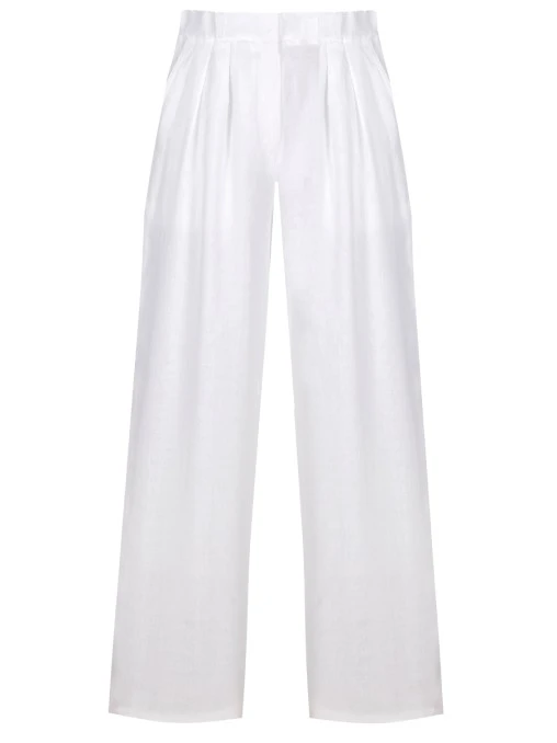 Брюки из рами LORENA ANTONIAZZI