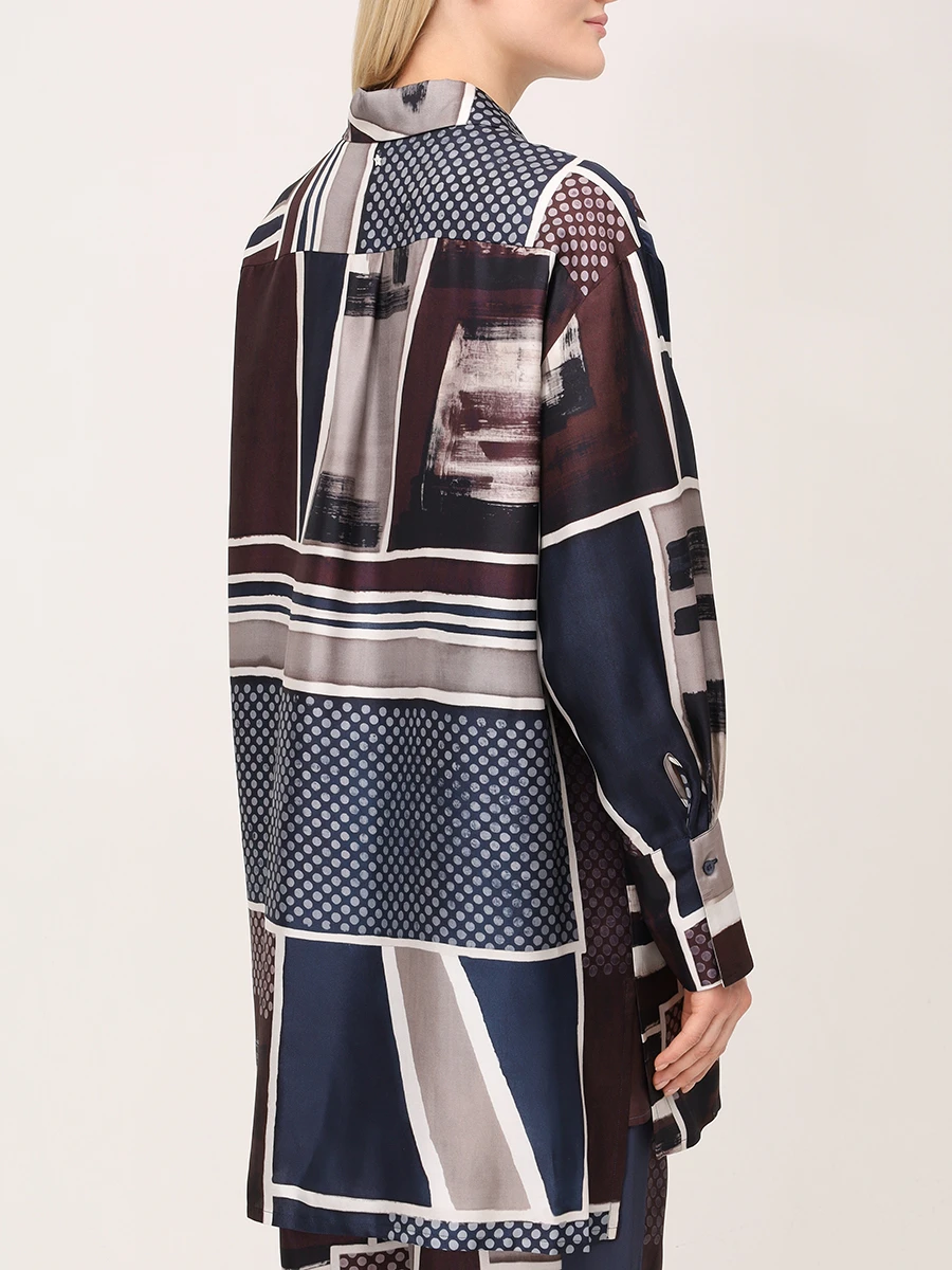 Рубашка шелковая