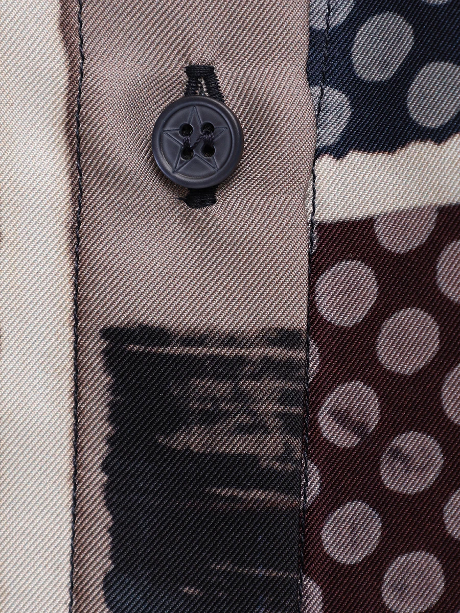 Рубашка шелковая