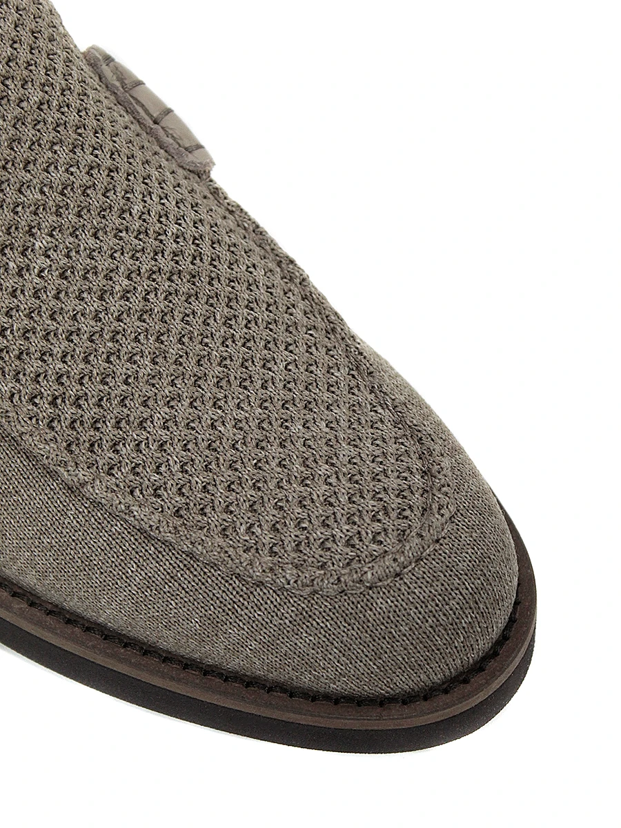 Лоферы текстильные