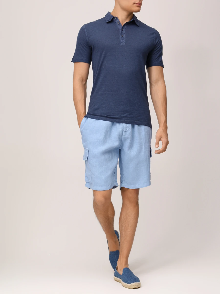 Поло льняное