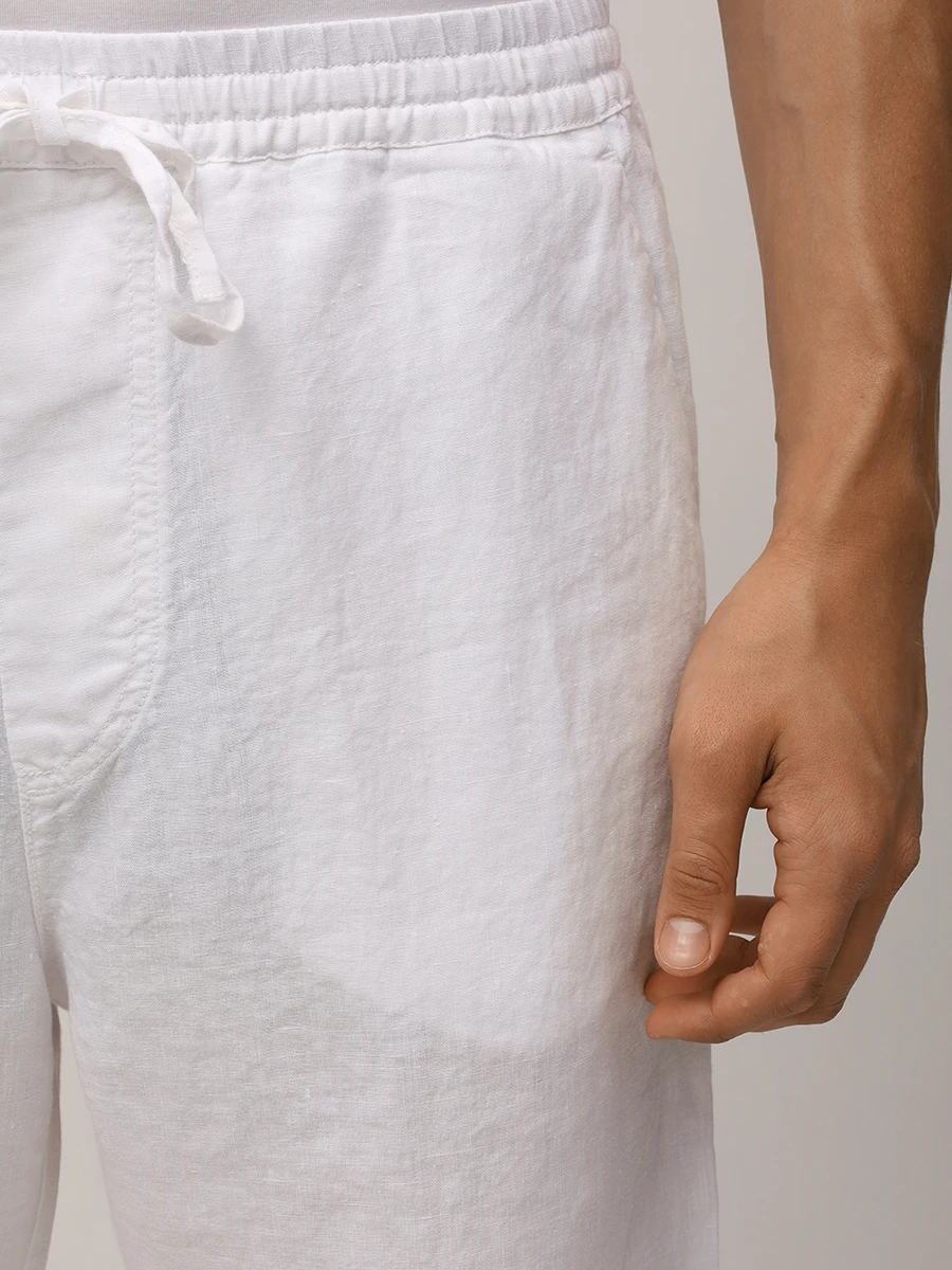 Бермуды льняные