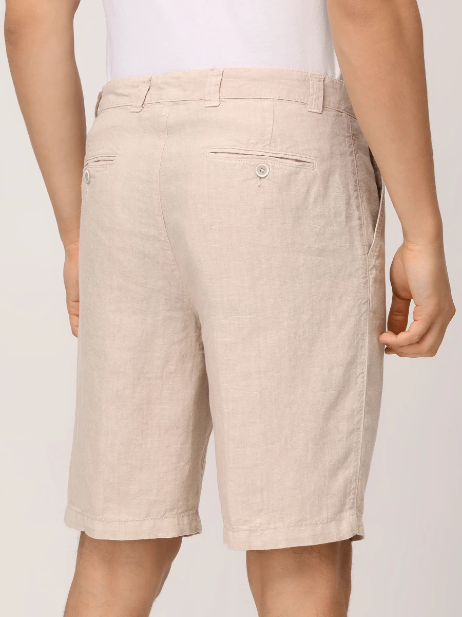 Бермуды льняные
