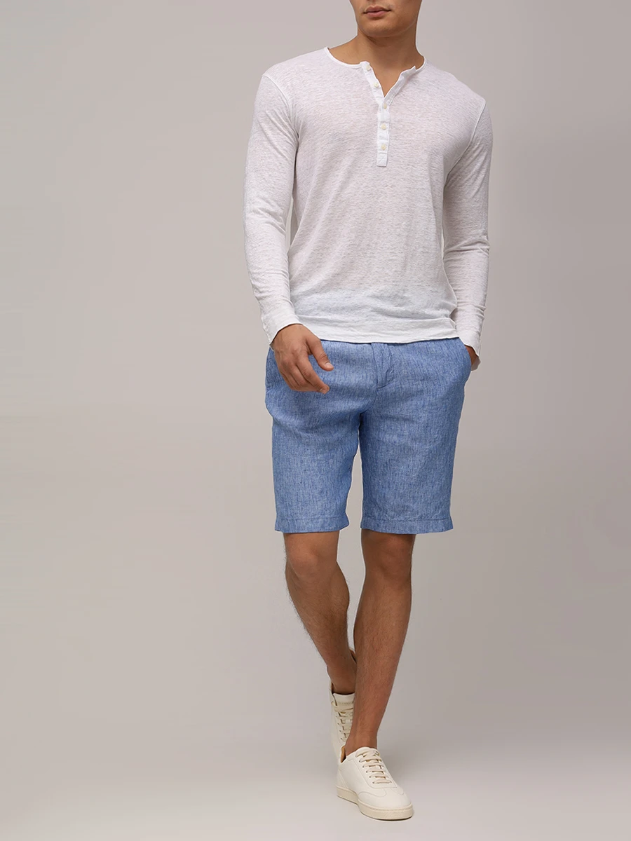 Лонгслив льняной