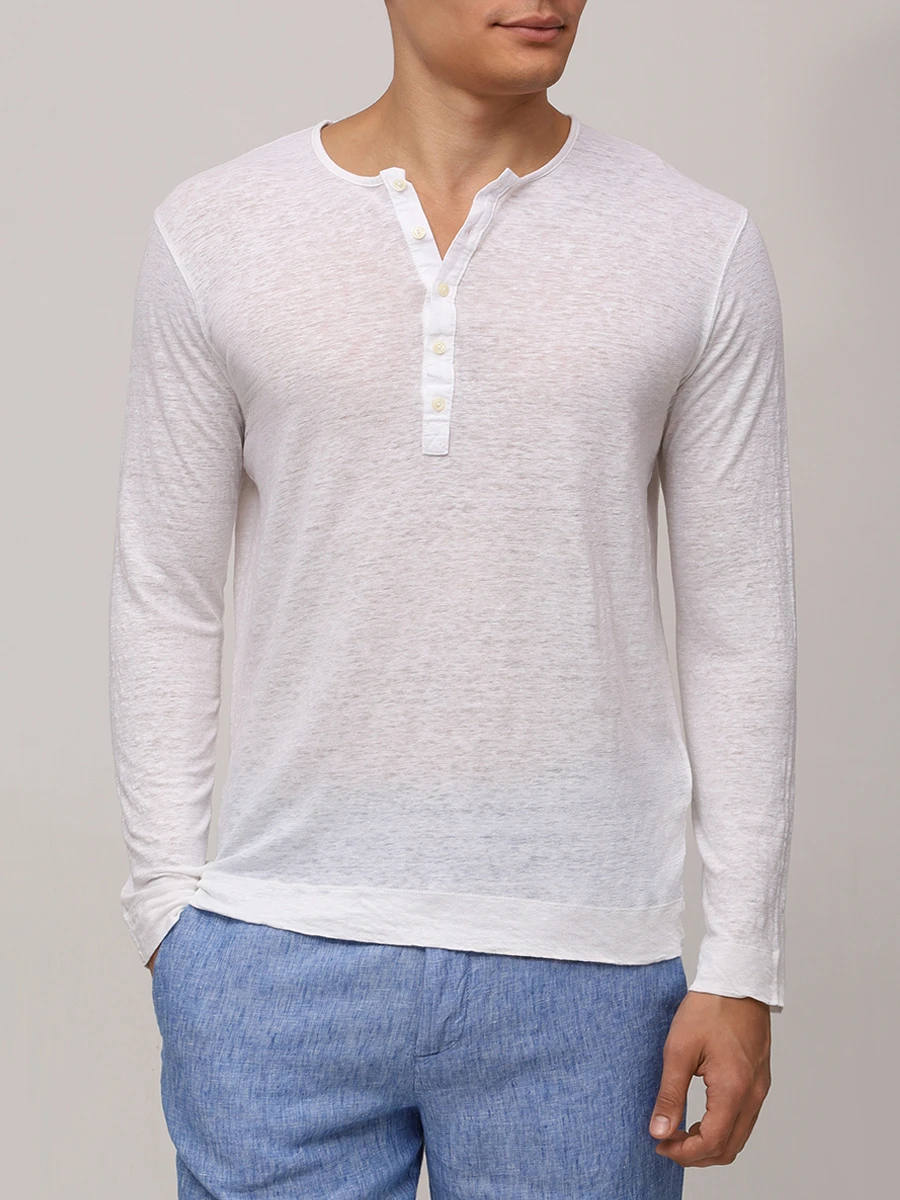 Лонгслив льняной