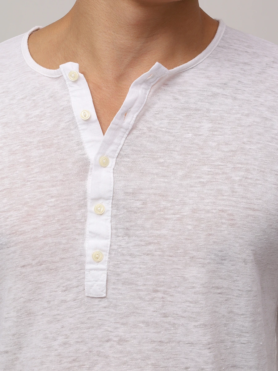 Лонгслив льняной