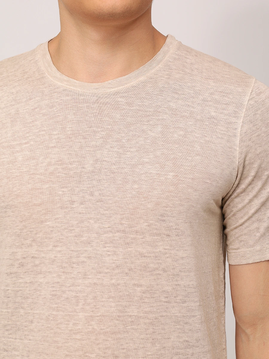 Футболка льняная