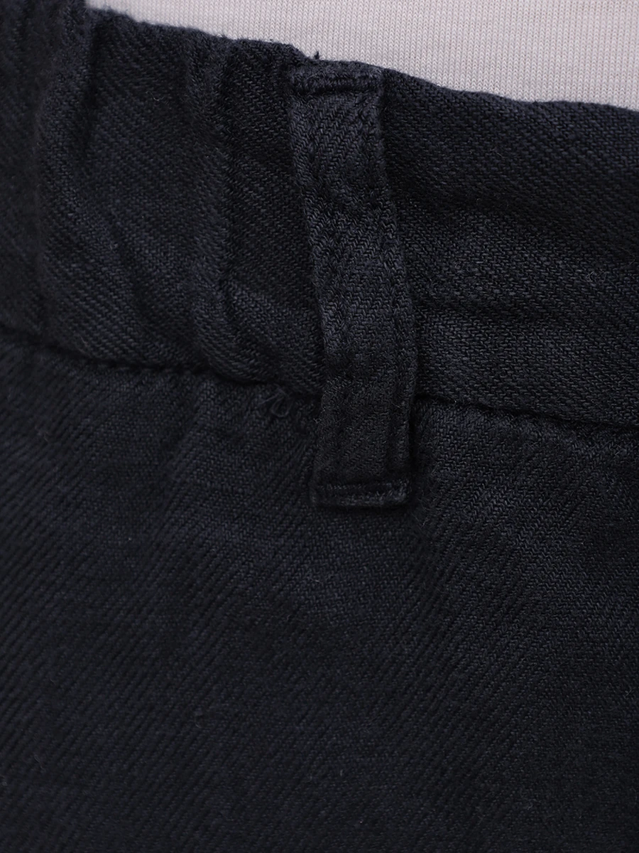 Бермуды-карго льняные